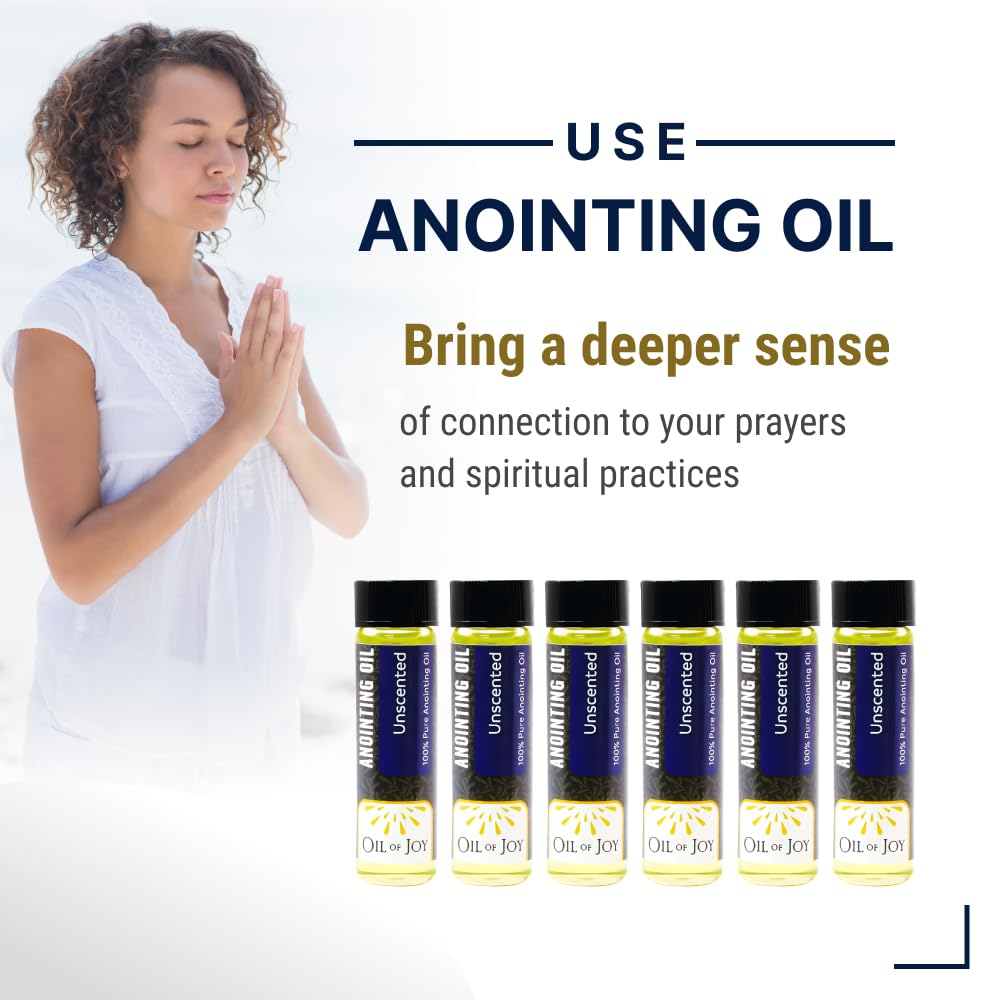 Amazon.com: Anointing Oil Unscented for Prayers 1/4oz Pack of 6 by
